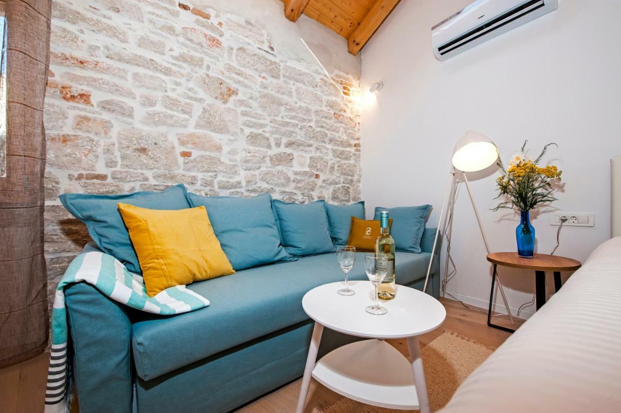 Studio First Row To The Sea Rovinj Exterior foto