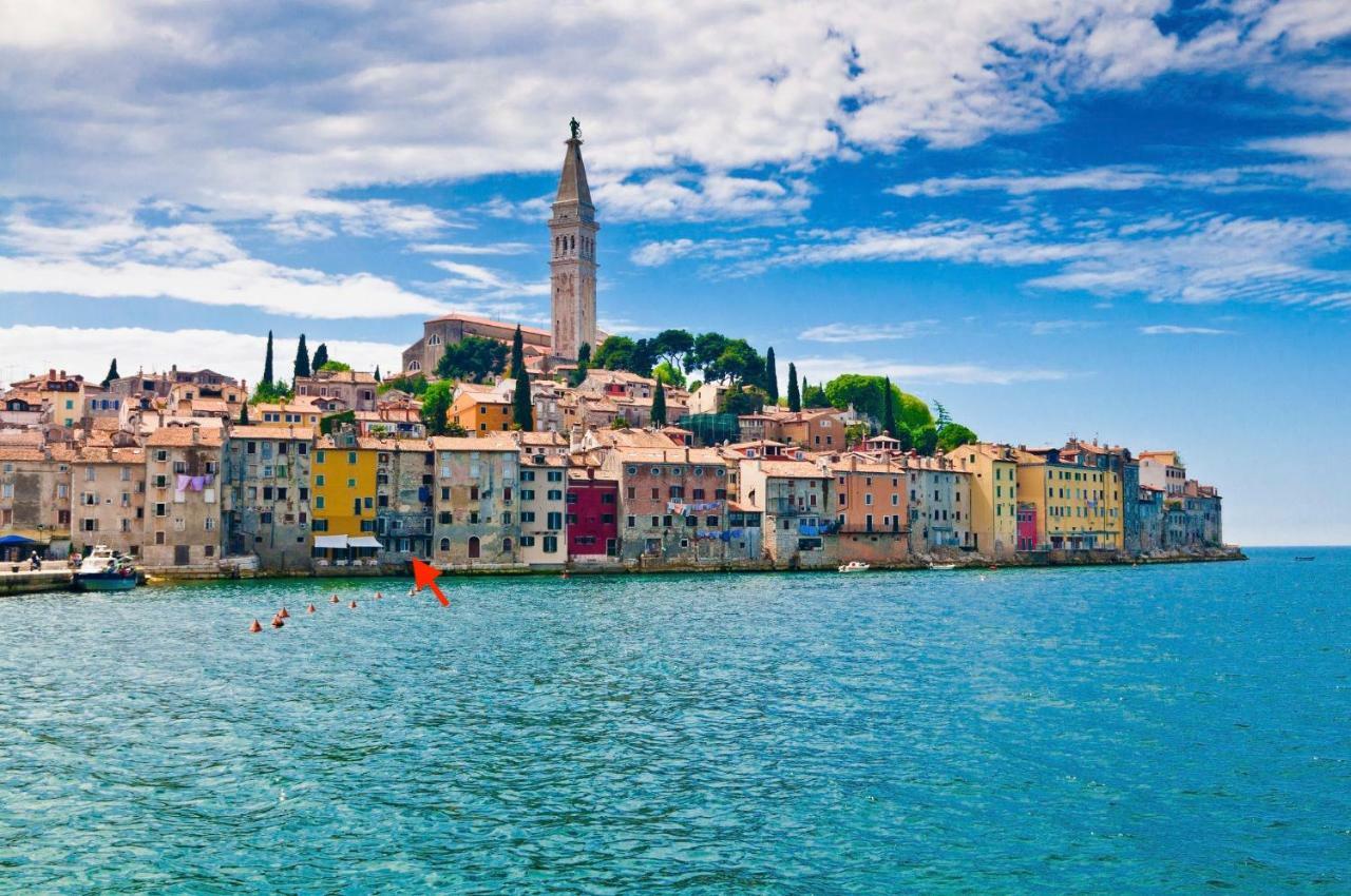 Studio First Row To The Sea Rovinj Exterior foto