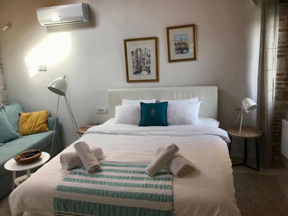 Studio First Row To The Sea Rovinj Exterior foto